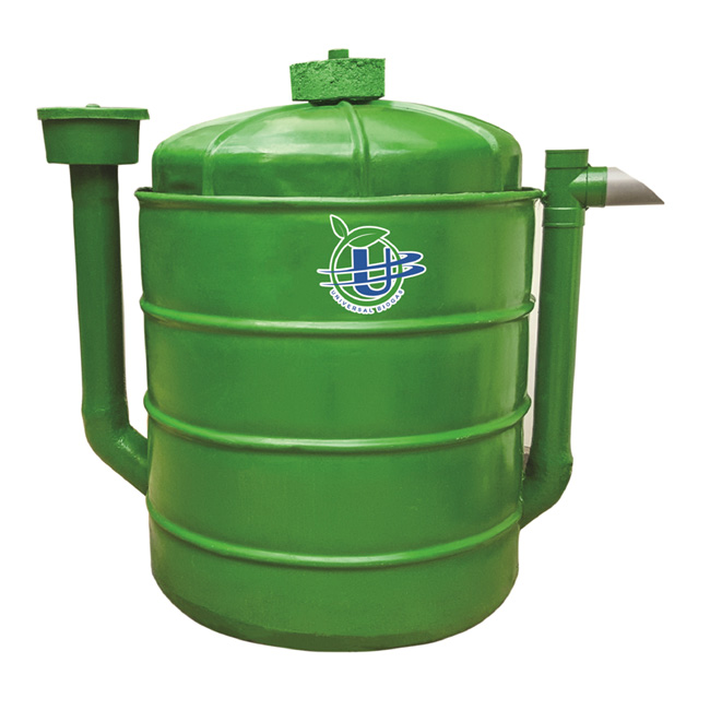 Biogas plant 1 meter-qube